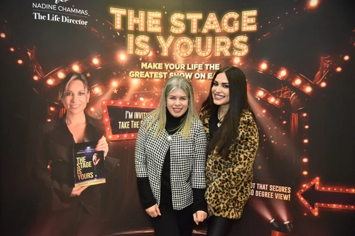 Nadine Chammas book signing